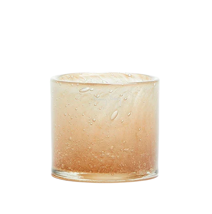 Mundblæst Glas - Beige