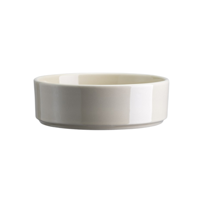 The Hoff Pot &amp; Saucer - Glaseret Sæt - Sandstone