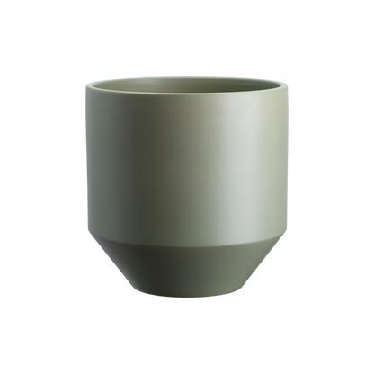 Lily Pot - Glaseret Urtepotte - Sage Green