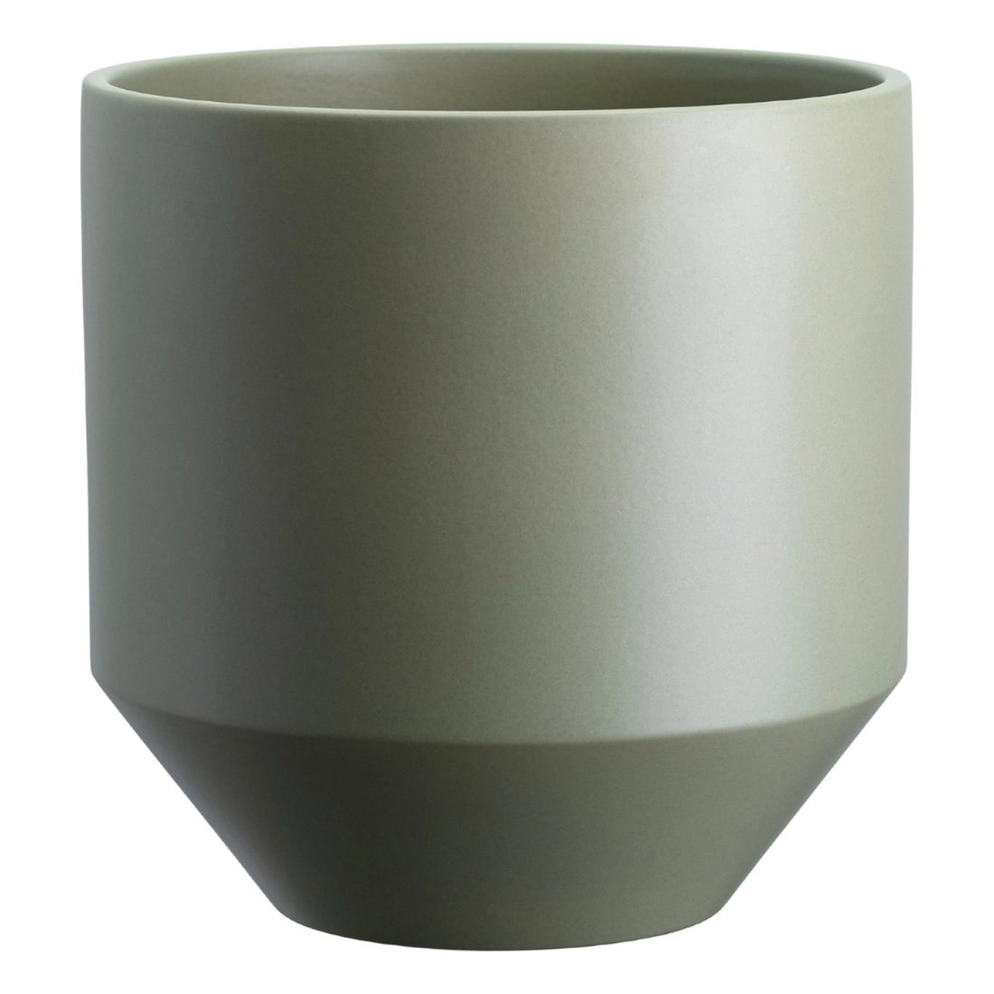 Stor mintfarvet urtepotte fra Bergs Potter