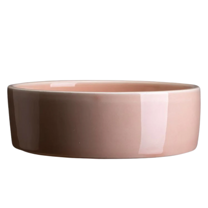 The Hoff Saucer - Glaseret Underskål - Quartz Rose