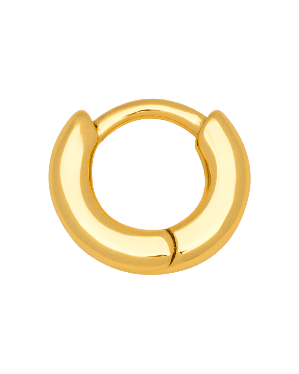 Ørering hoop fra LULU CPH i guld. Fås i to str.