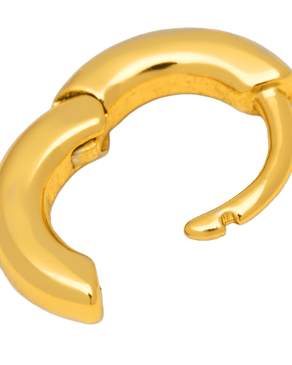 Øreringe - Buckle Hoops Guld