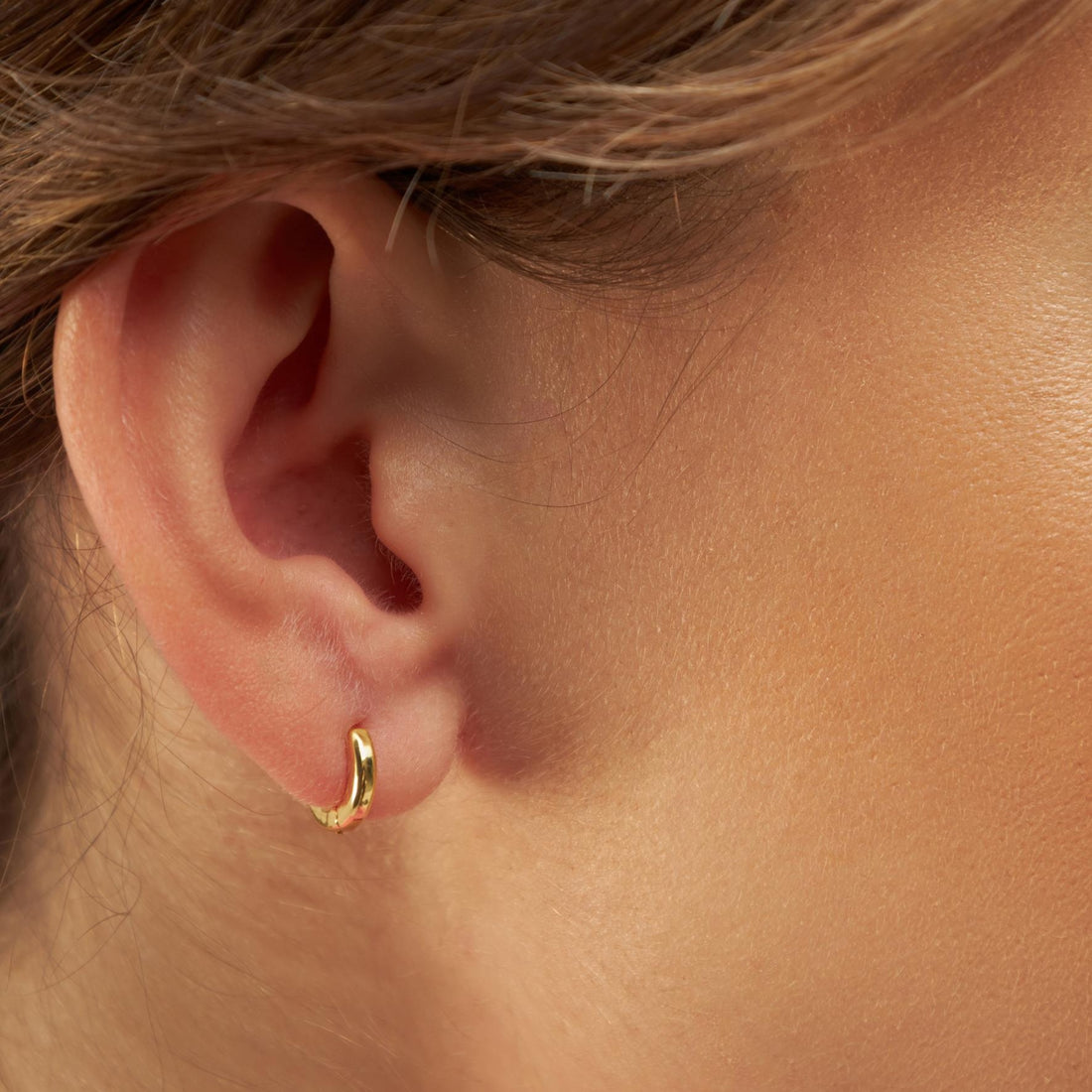 Buckle Hoops Guld (Small)