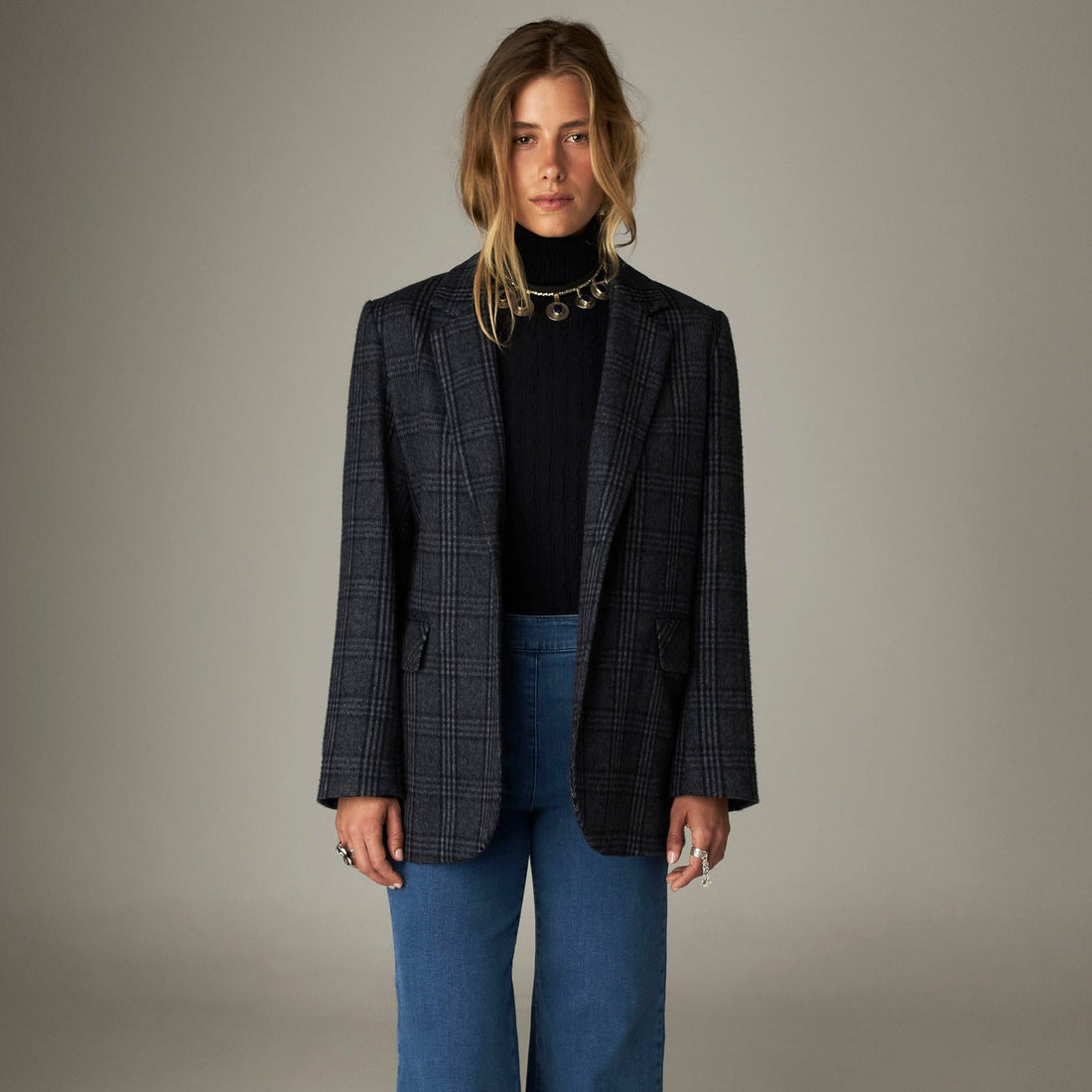 Camarón Blazer Jakke - Dark Grey