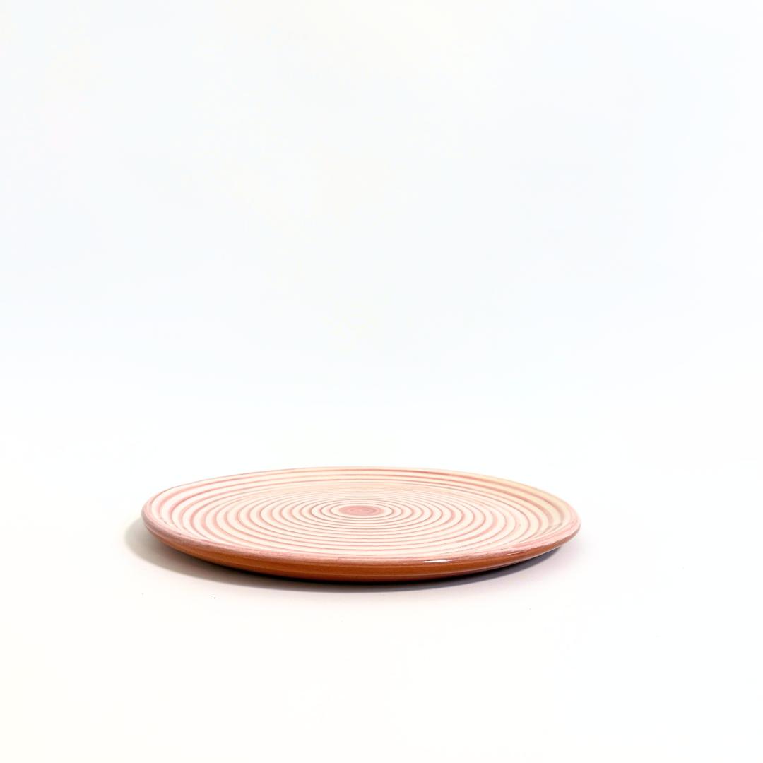Classic Stripe - Tallerken - Mauve
