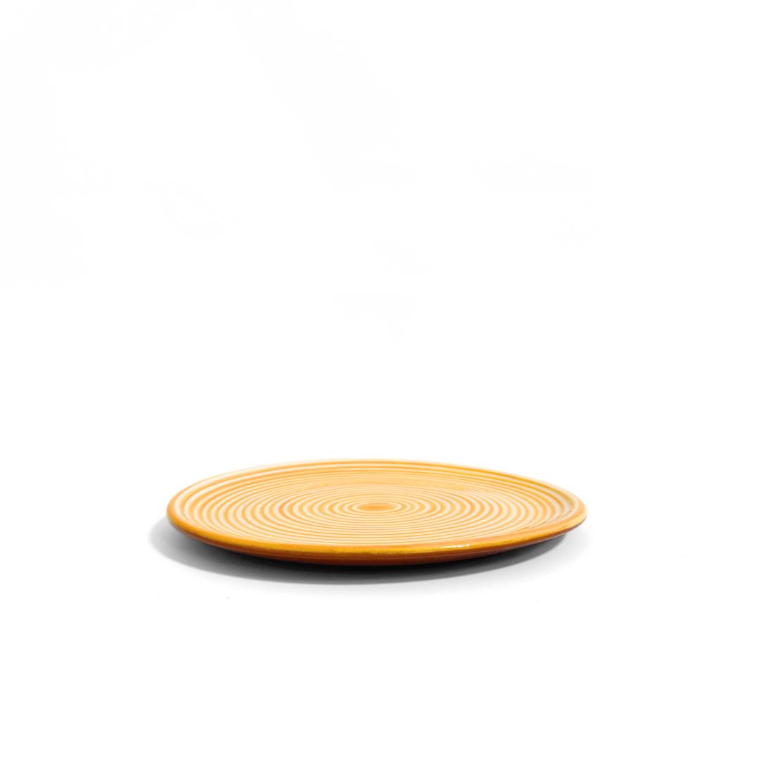 Classic Stripe - Tallerken - Tangerine