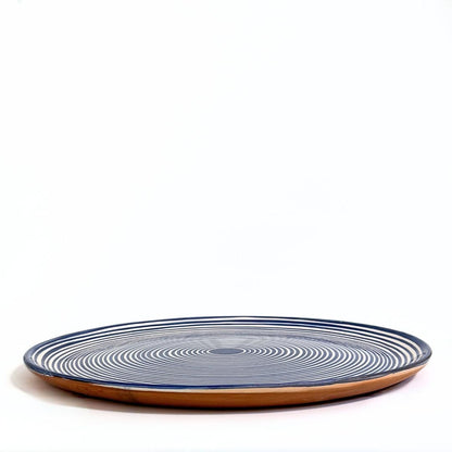 Classic Stripe - Serveringsfad - Blue