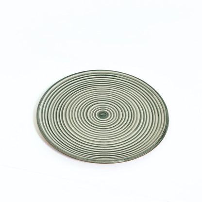 Classic Stripe - Tallerken - Sage