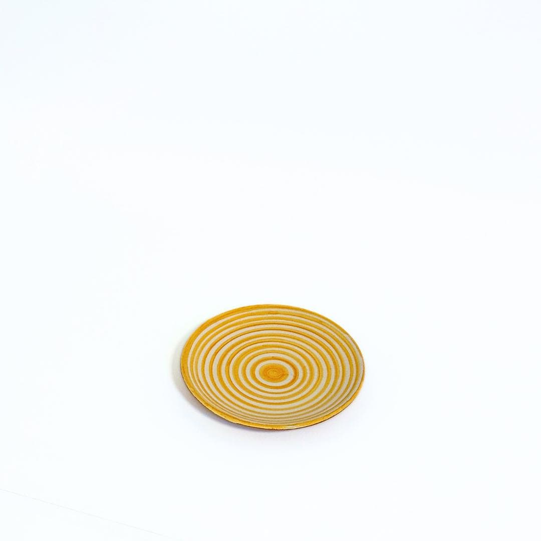 Classic Stripe - Tallerken - Tangerine
