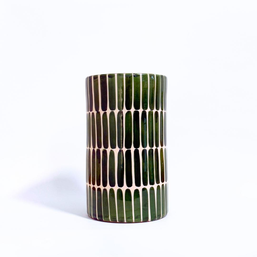 Dash - Vase - Dark Green