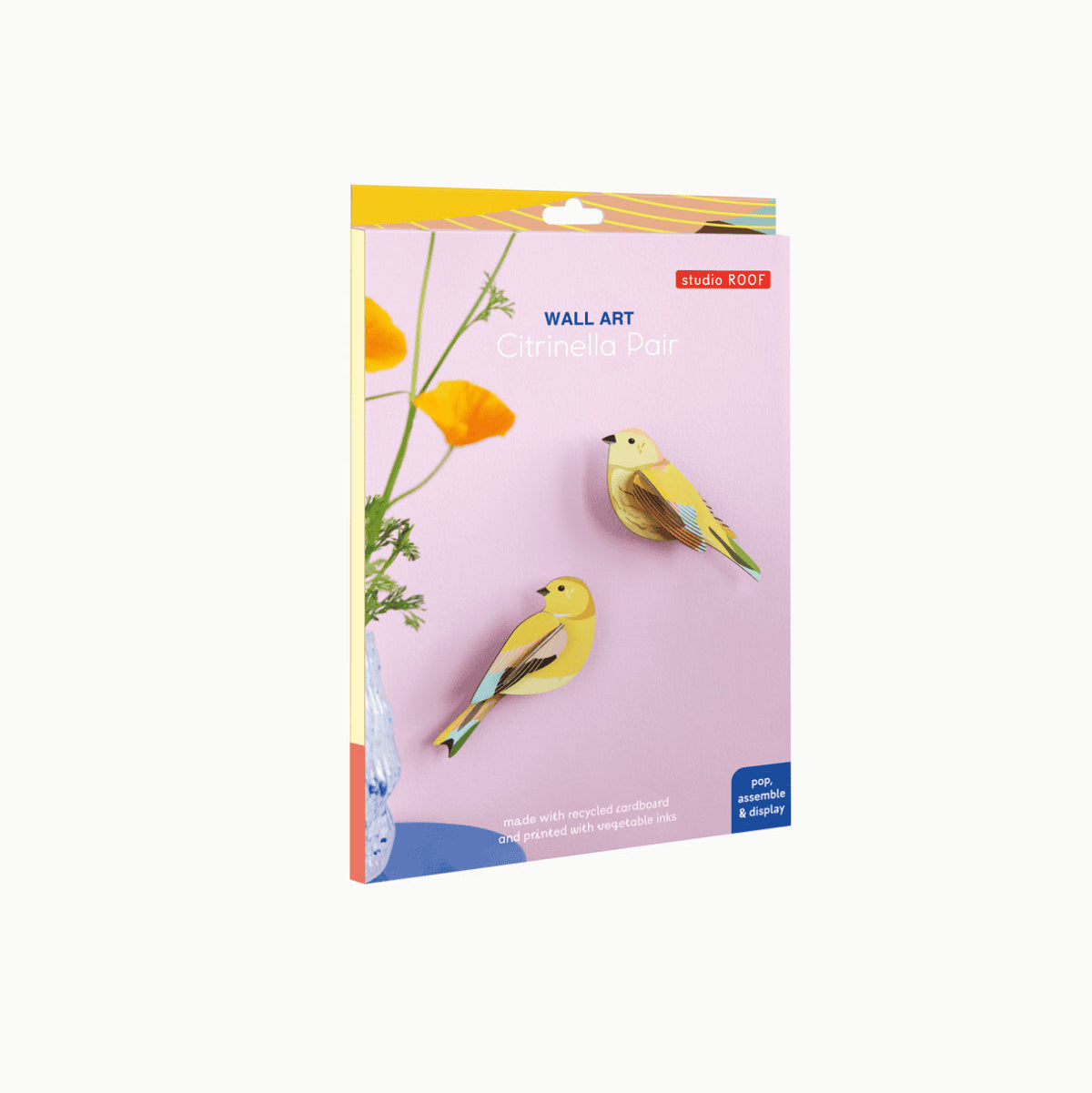 Vægdekoration - Citrinella Pair