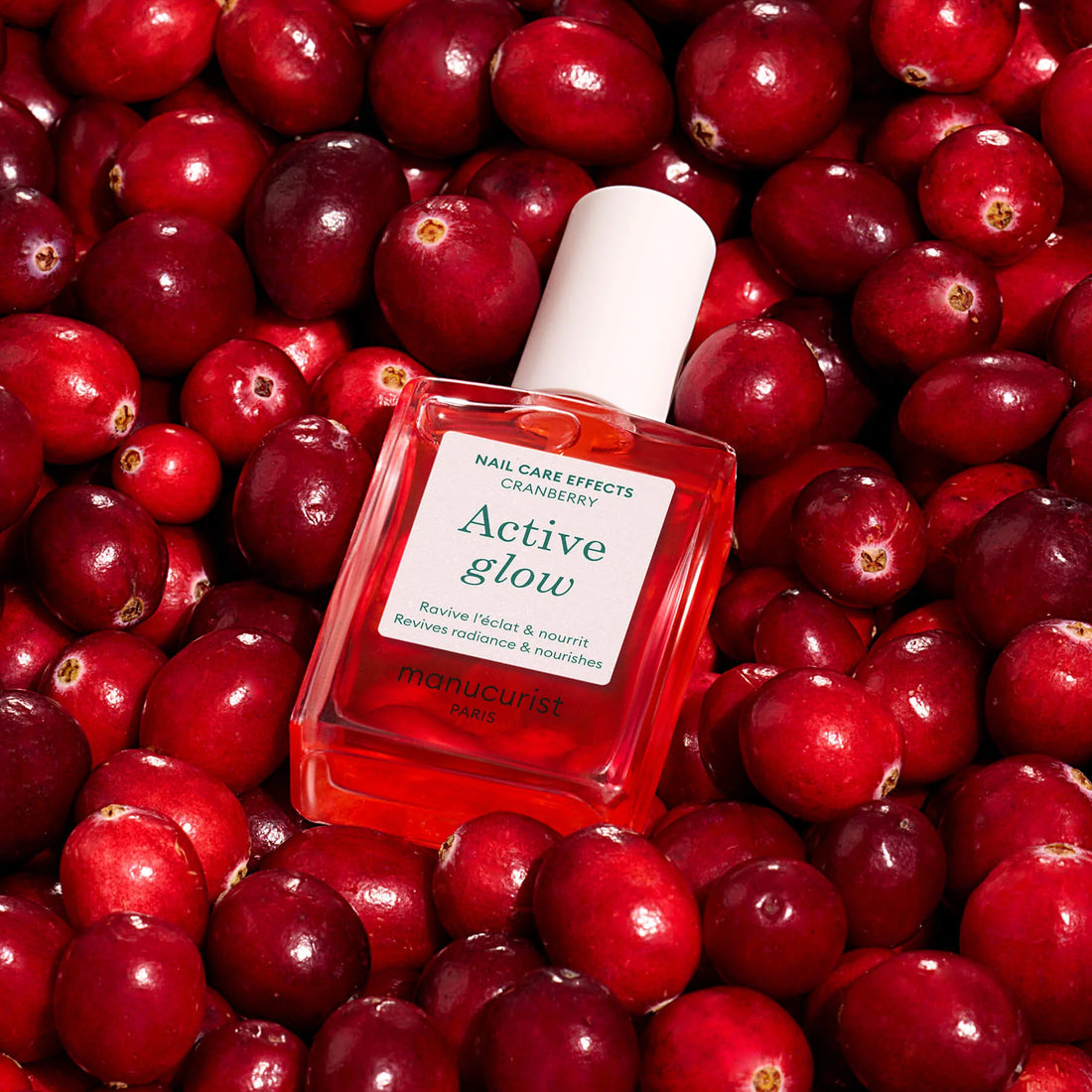 Active Glow Neglelak - Cranberry