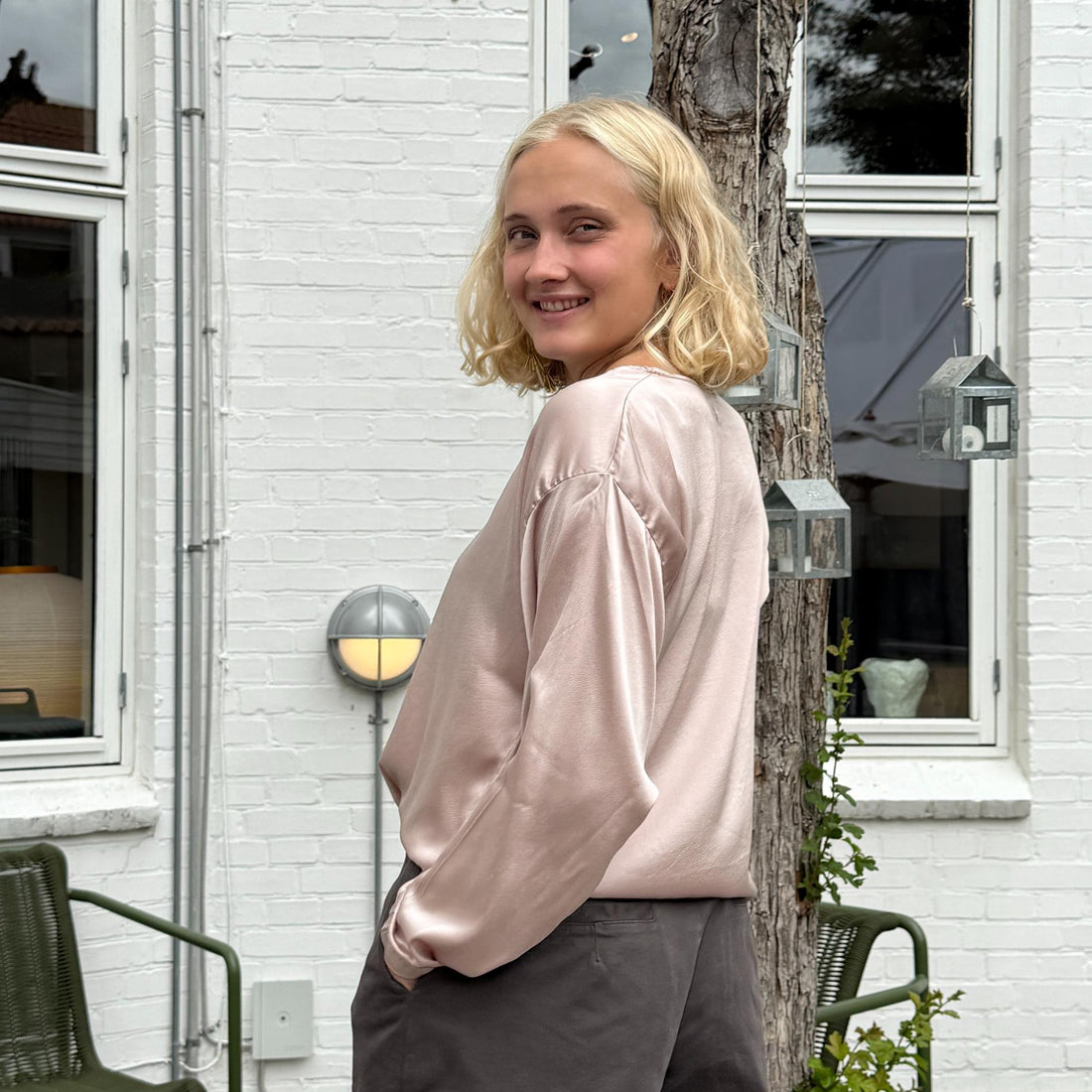 MAVILSB Bluse - Silke - Rose (3440)