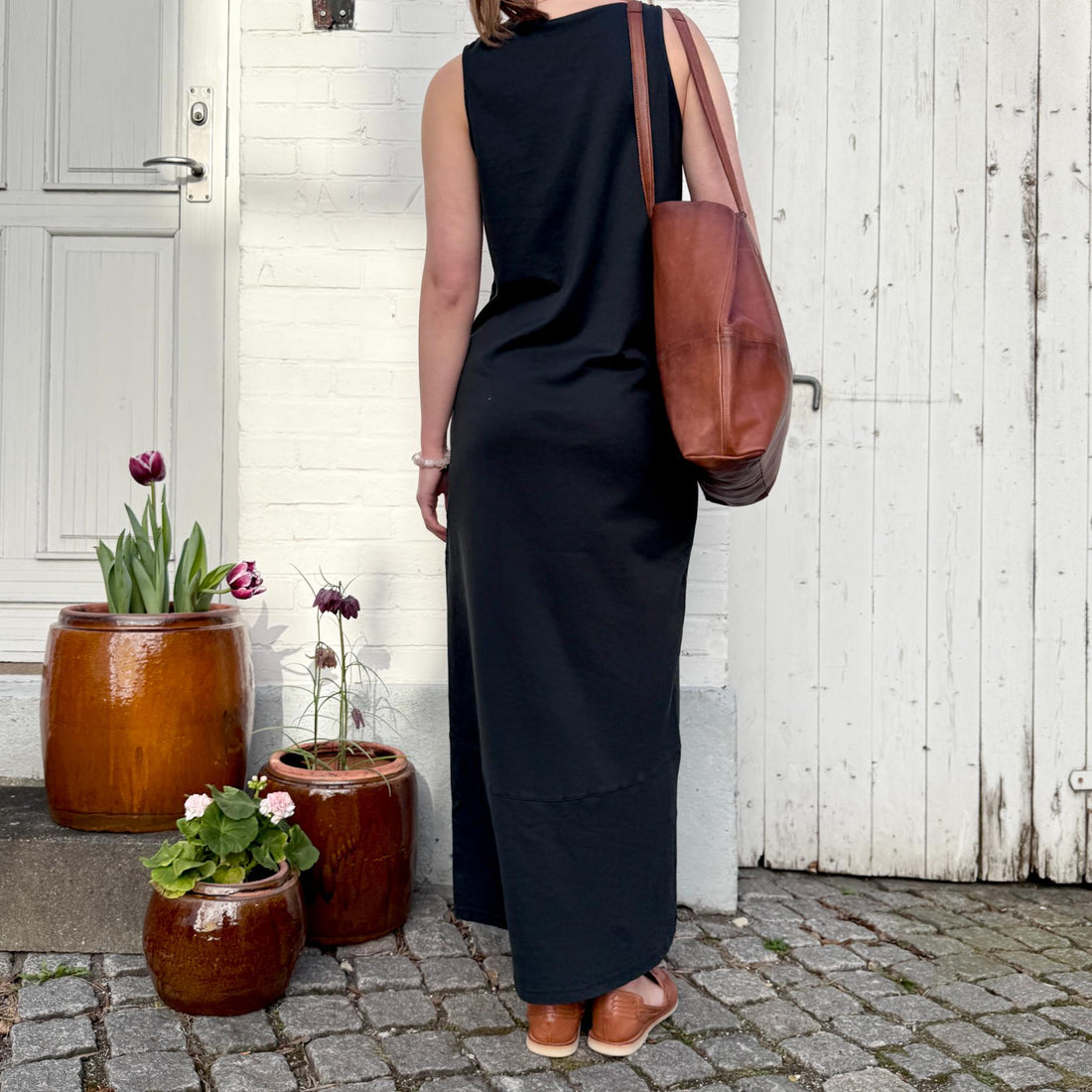 DERID Kjole - Bomuld - Black (900)