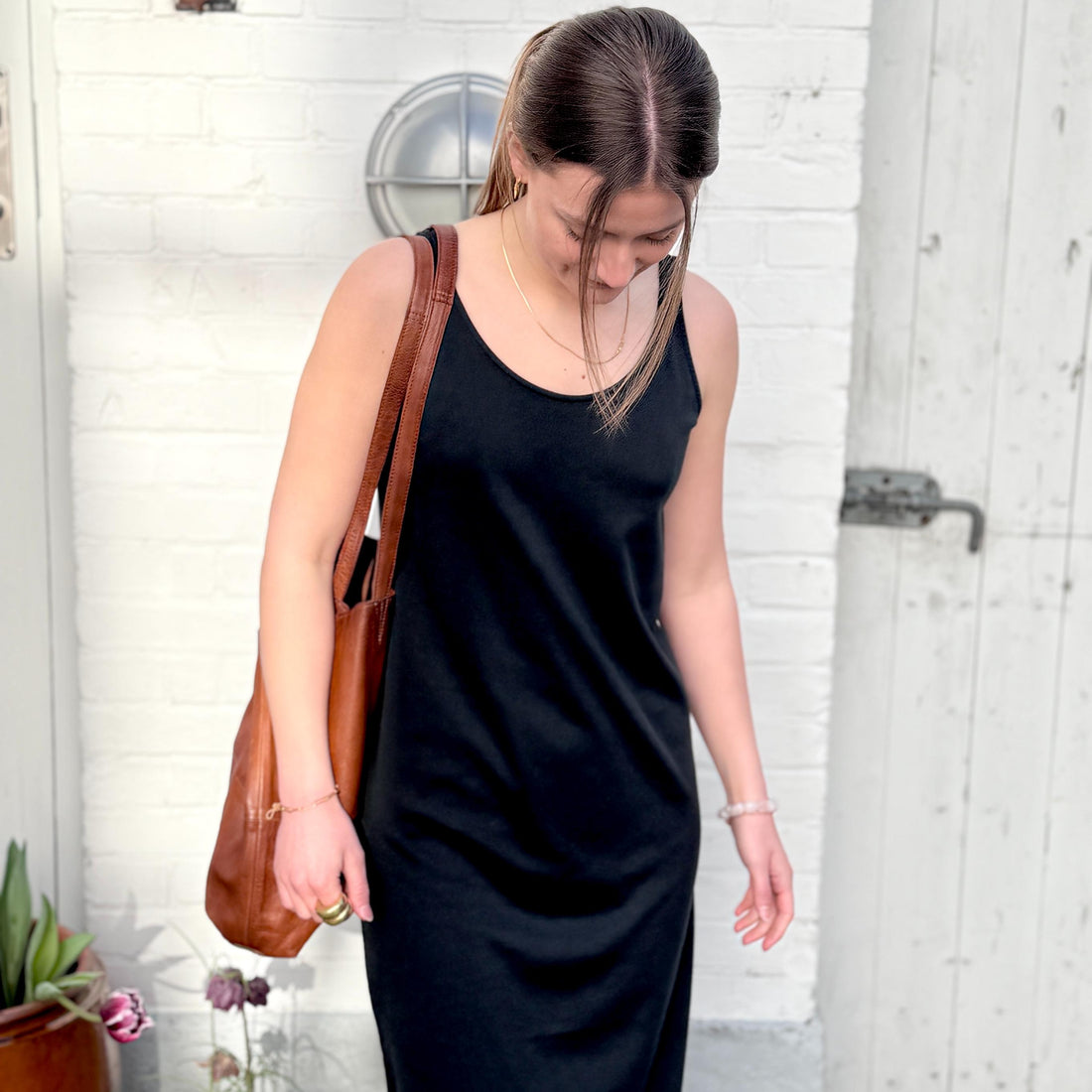 DERID Kjole - Bomuld - Black (900)