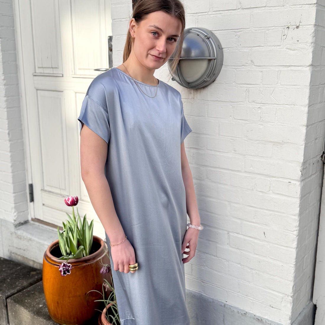 LORIN Kjole - Silke & Elastan - Troposphere (7730)