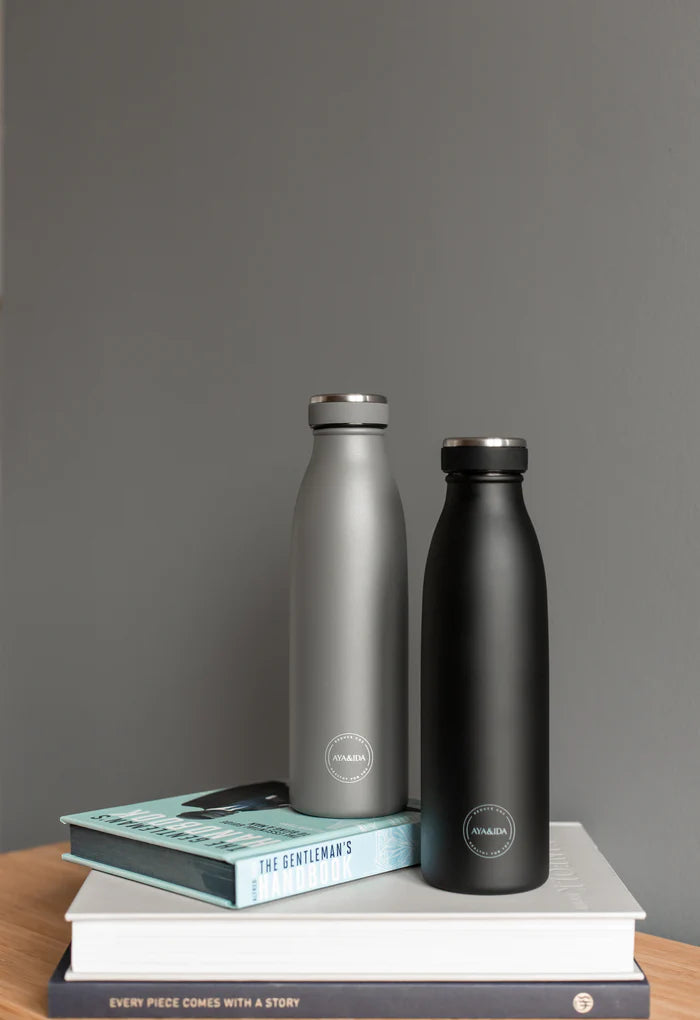 Drikkedunk i grå fra AYA&amp;IDA - 500 ml
