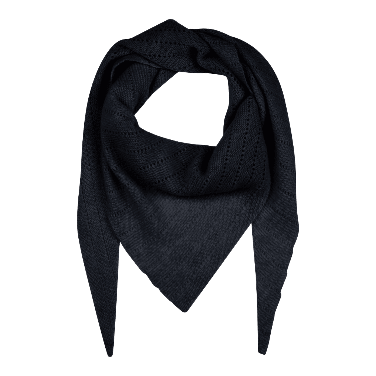 Doha Tørklæde - Cashmere - Navy