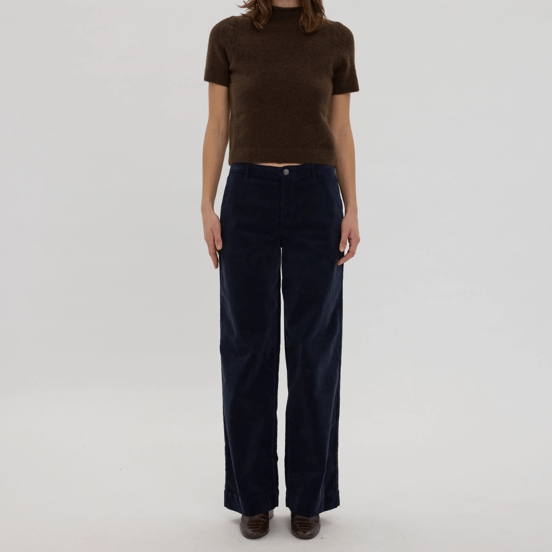 Five Units fløjl Erica bukser med vidde i benene