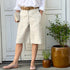 LauraFV Shorts - Hør - Crystal Linen
