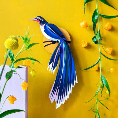 Vægdekoration - Paradise Bird, Flores
