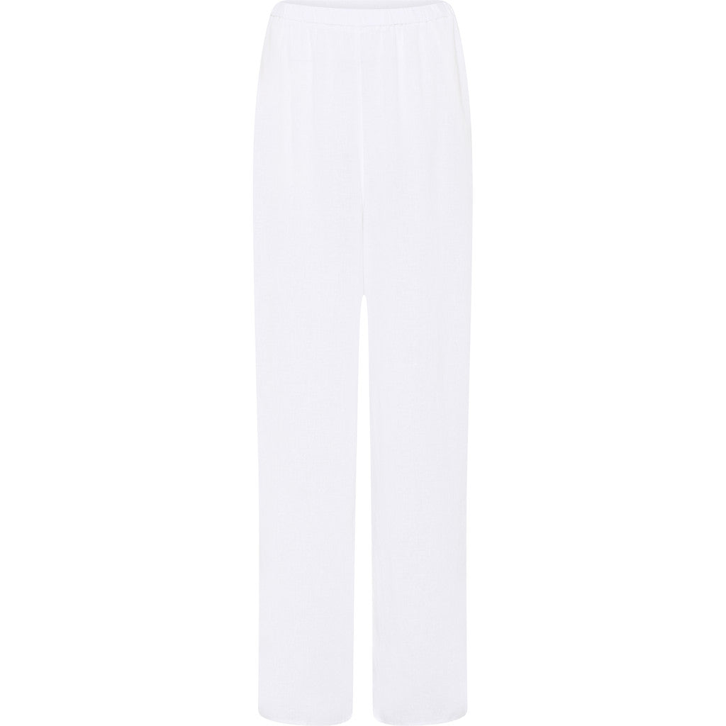 Cayenne Bukser - Hør - Bright White