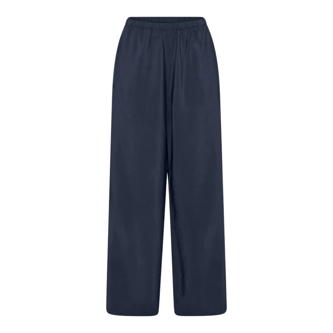 Cayenne Bukser - Viskose - Dark Navy