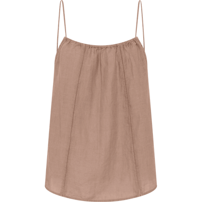 Vancouver Deco Top - Hør - Roebuck