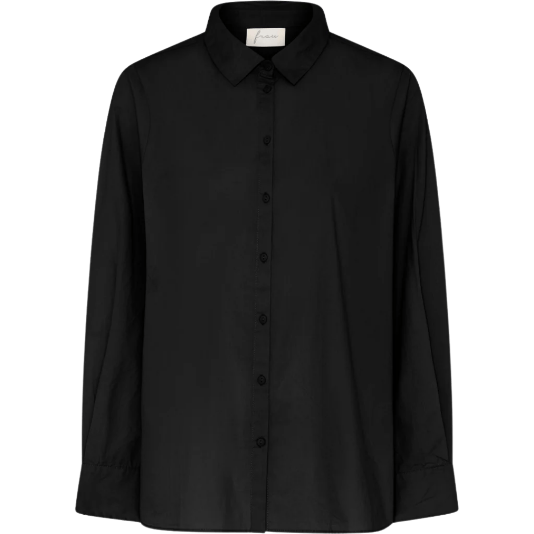 Dhaka Skjorte - Øko Bomuld - Black