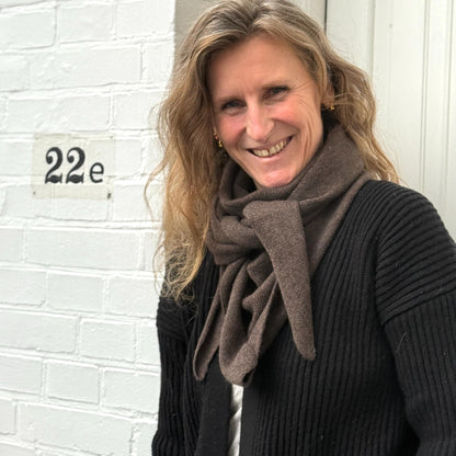 Geneve Tørklæde - Cashmere - Acorn