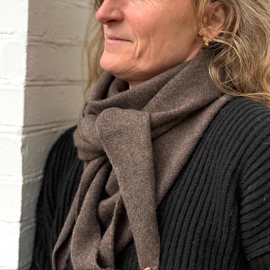 Geneve Tørklæde - Cashmere - Acorn