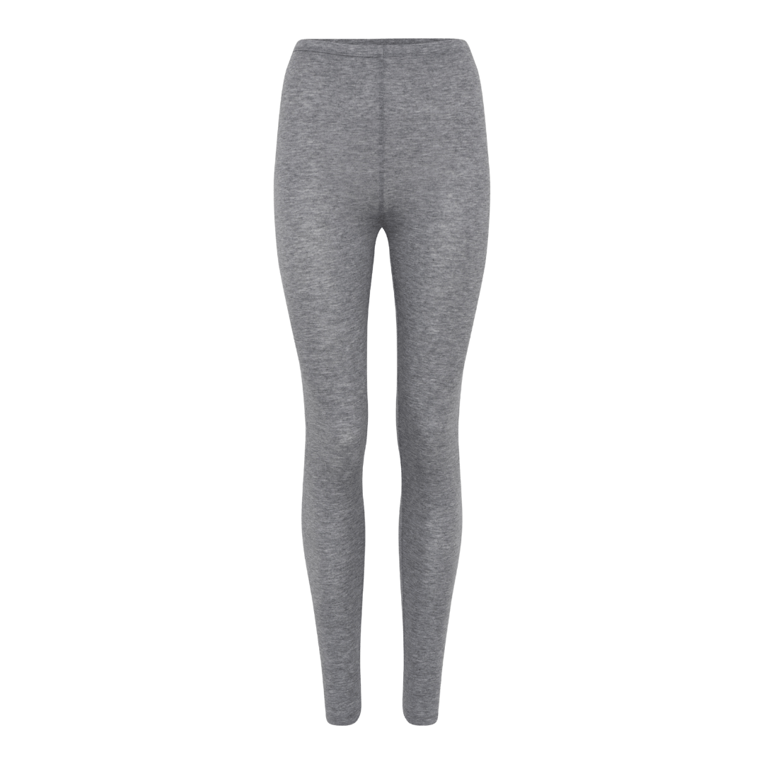Lissabon Legging - Modal/Cashmere - Medium Grey Melange