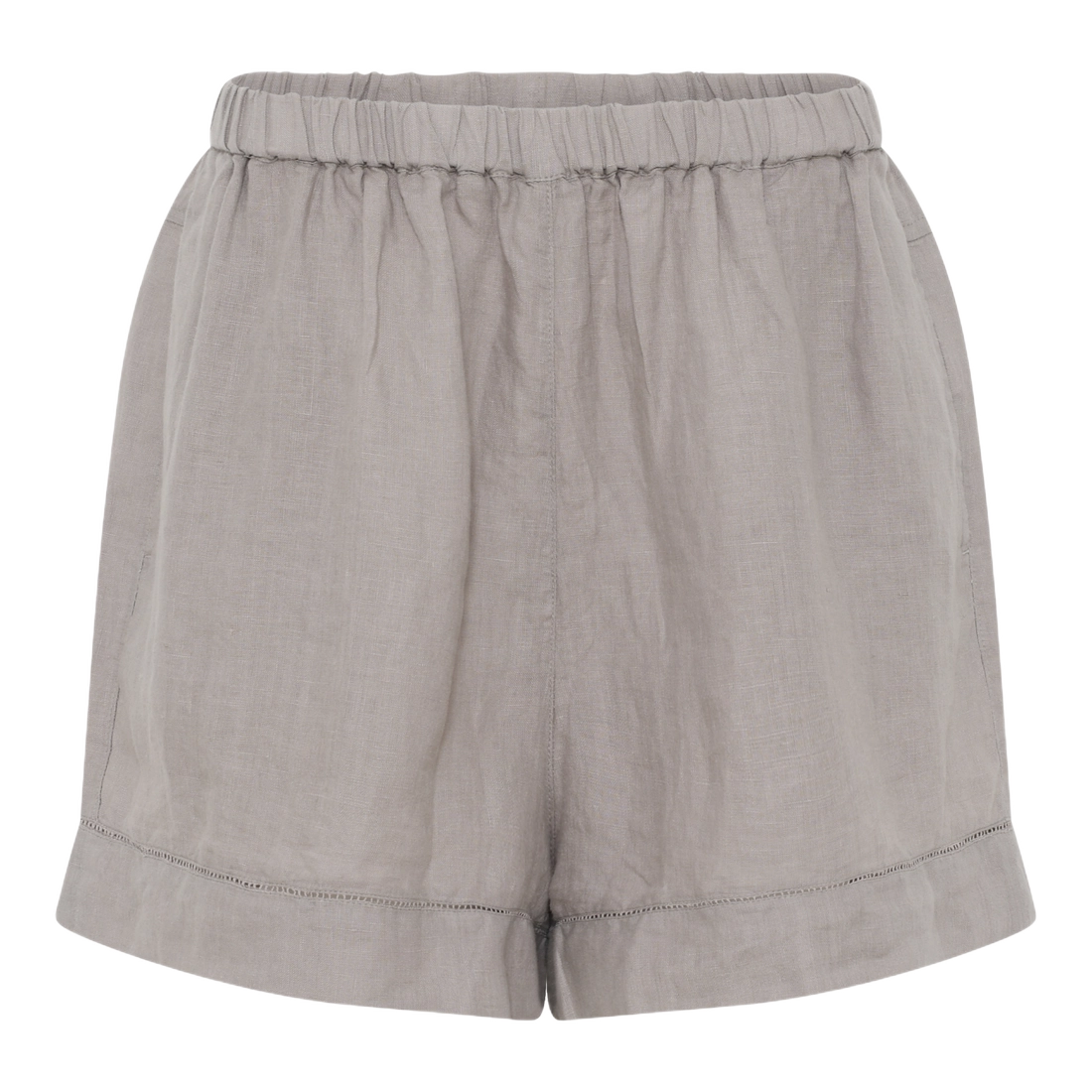Melbourne Deco Shorts - Hør - Dove
