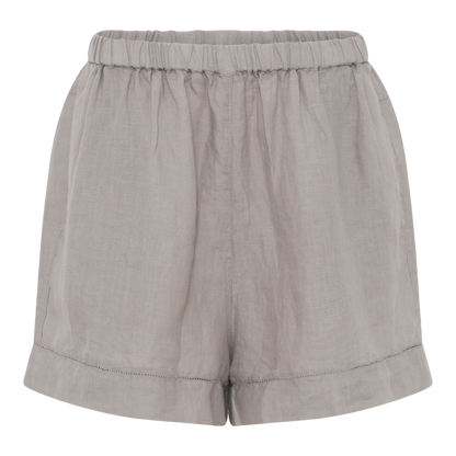 Melbourne Deco Shorts - Hør - Dove