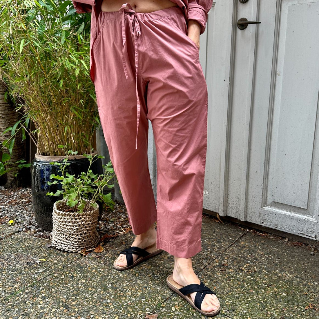 Milano bredde bukser fra FRAU i farven &