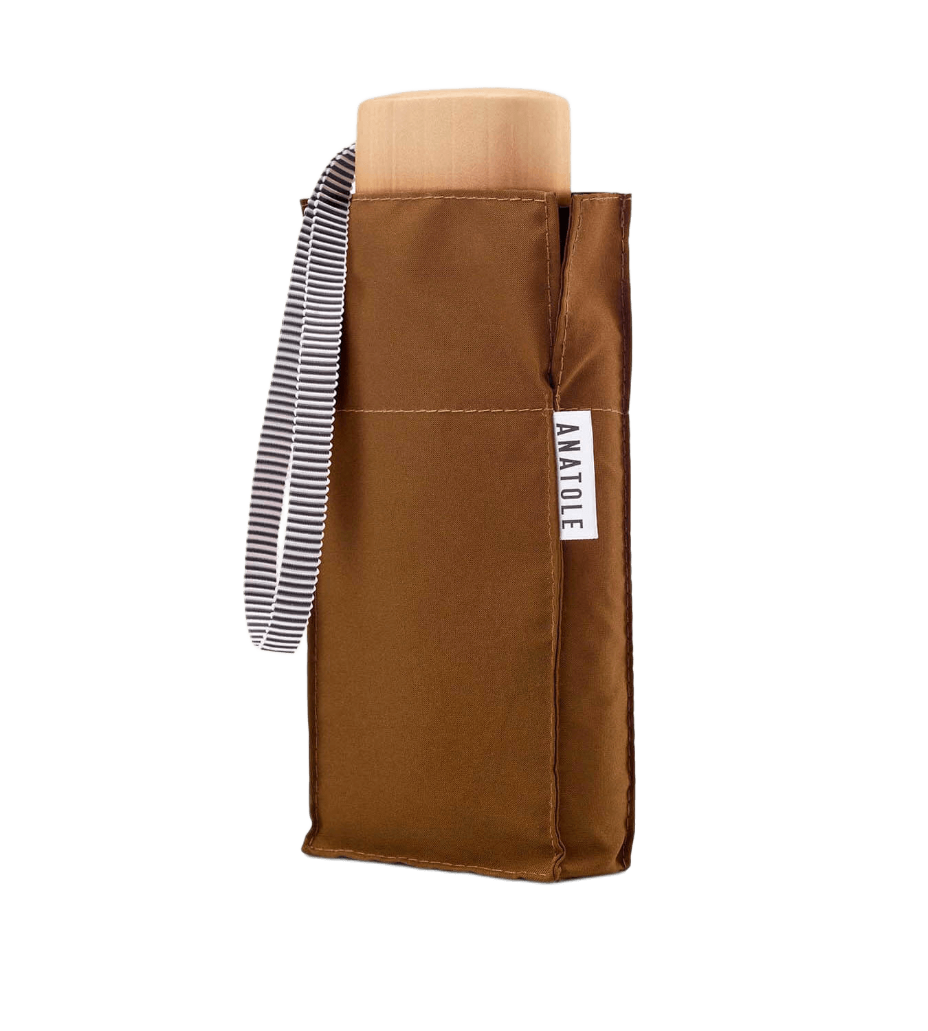 Paraply fra ANATOLE i brun