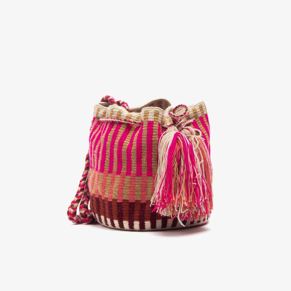 Bucket Bag - LOBSTER - Toasted &amp; Fuchsia 