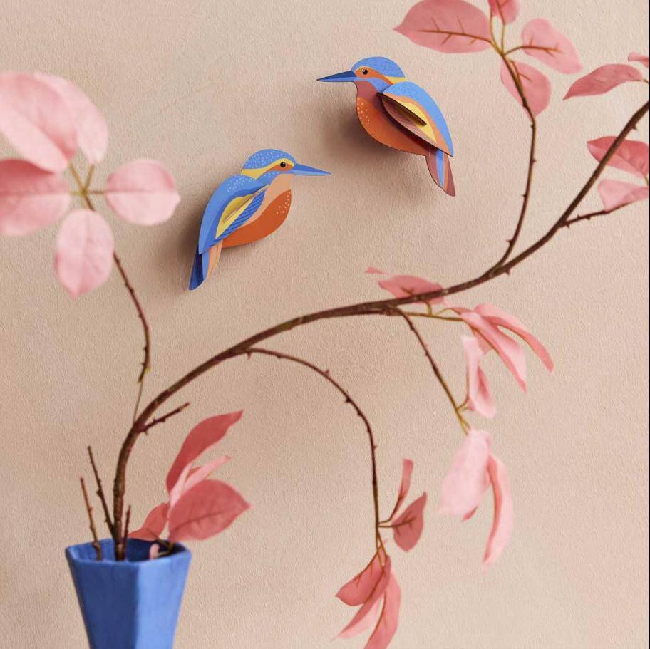 Vægdekoration - Kingfishers