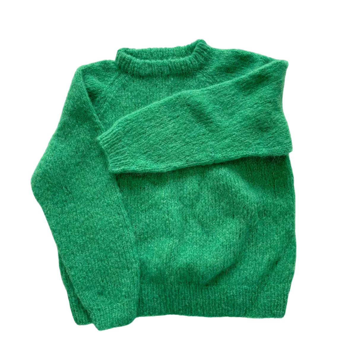Ida Striktrøje - Alpacamix - Green