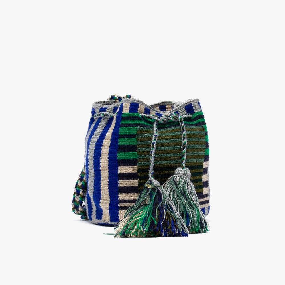 Bucket Bag - VIETNAM - Royal Blue &amp; Green 
