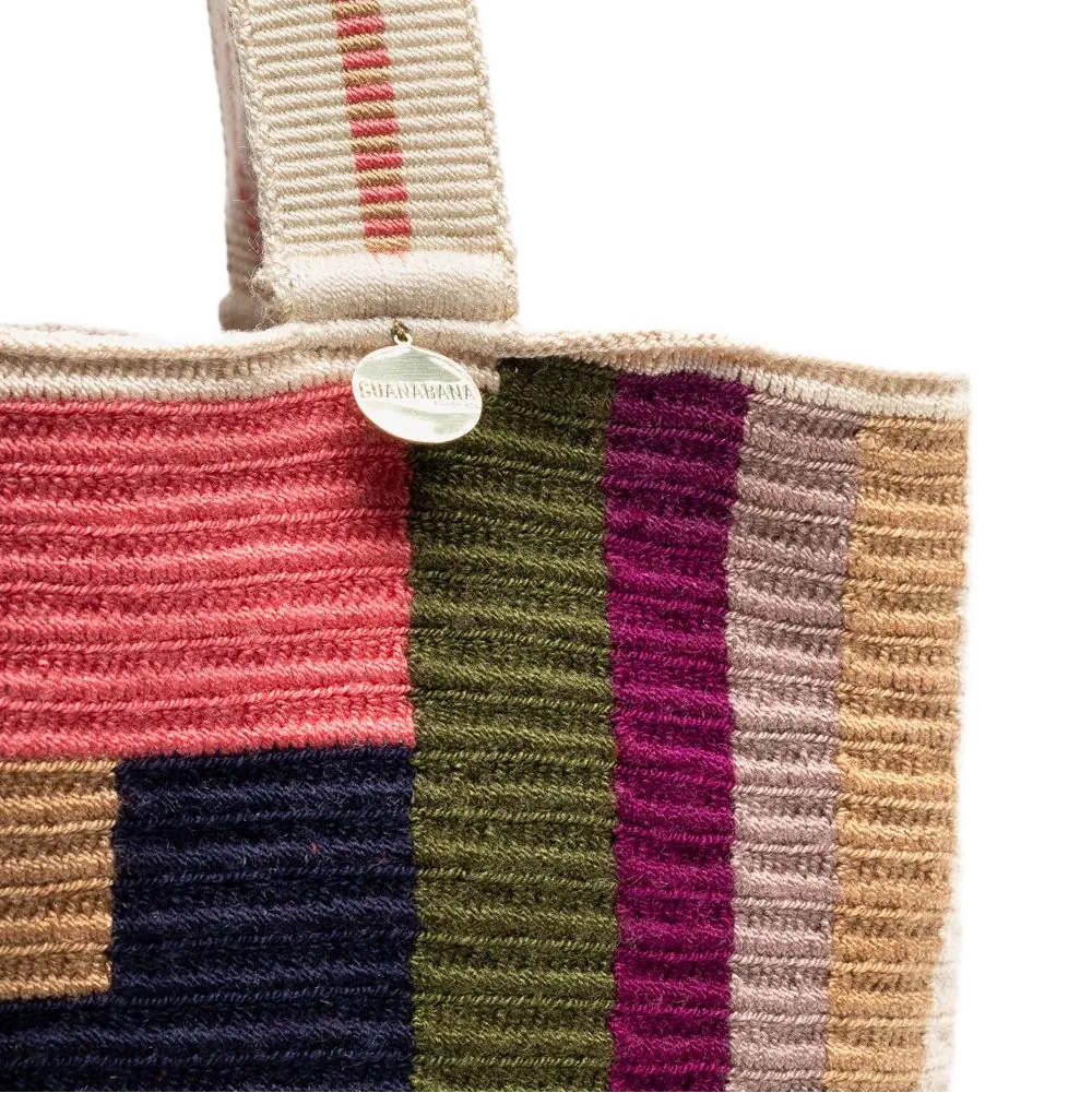 Tote Bag - BALANCE - Toast &amp; Multicolor 