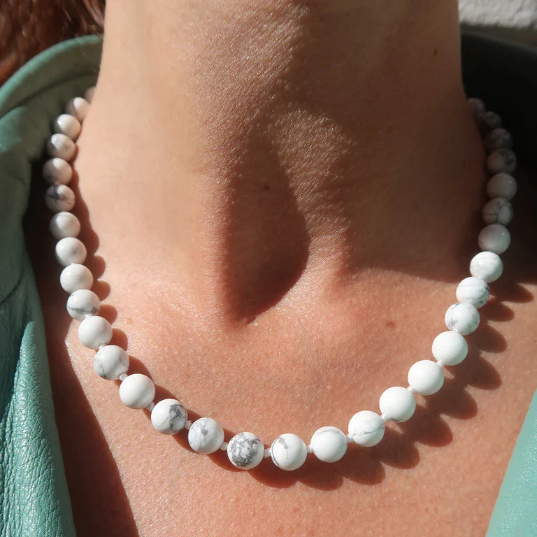 Aunties Halskæde - Howlite