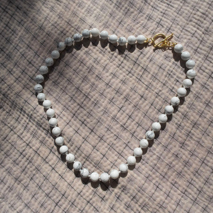 Aunties Halskæde - Howlite