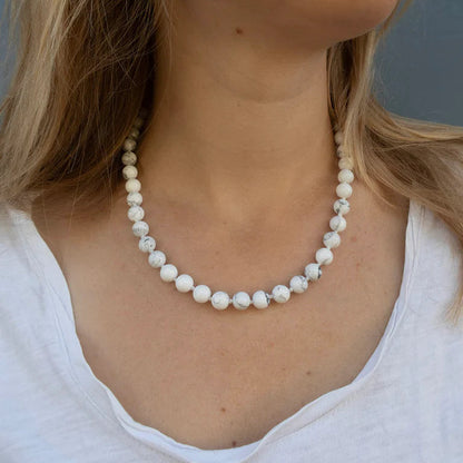 Aunties Halskæde - Howlite