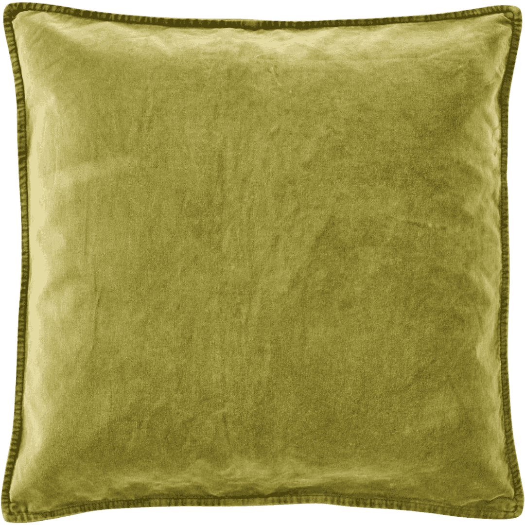 Velour Pude - Herbal Green (73)