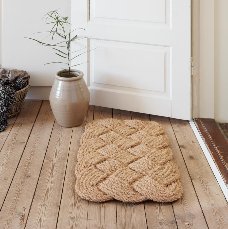 Dørmåtte - Flettet Kokosfibre - Ocean