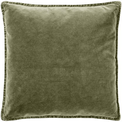 Velour Pude - Olive (29)