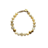 Ibu Jewels armbånd med cremefarvede perler og gyldne detaljer