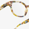 Izipizi læsebriller i model #C. I farven 'Blue Tortoise', som er en blå skildpadde farve